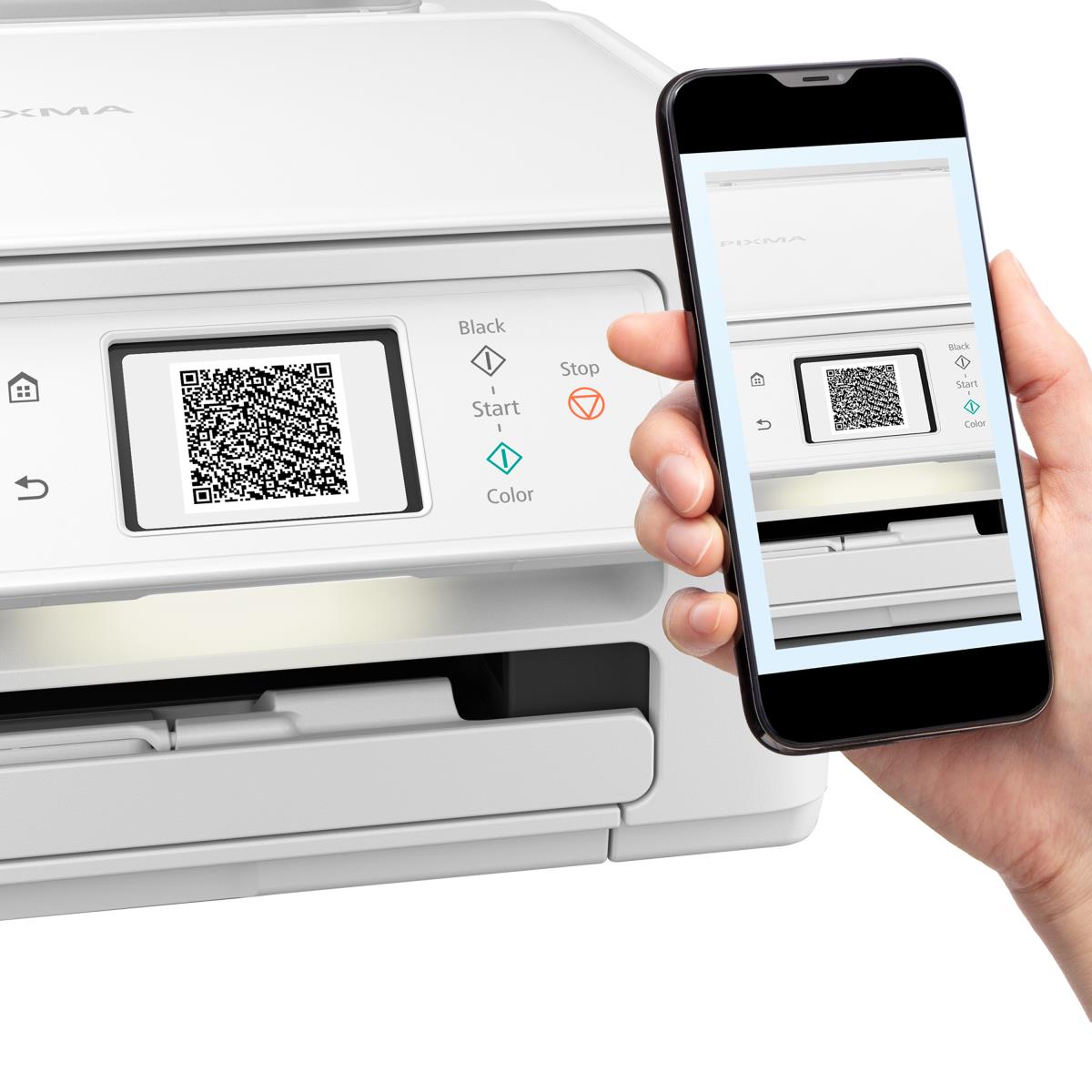 PIXMA TS7650i  A4  Print, Copy, Scan, Cloud. Up to 12001 x 1200 dpi 15ipm (mono), 10ipm (colour). USB/WIFI. AirPrint/MacOS/Windows/(Mopria)Andriod/WIFI Direct thumbnail