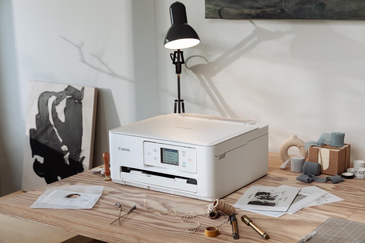 PIXMA TS7650i  A4  Print, Copy, Scan, Cloud. Up to 12001 x 1200 dpi 15ipm (mono), 10ipm (colour). USB/WIFI. AirPrint/MacOS/Windows/(Mopria)Andriod/WIFI Direct thumbnail