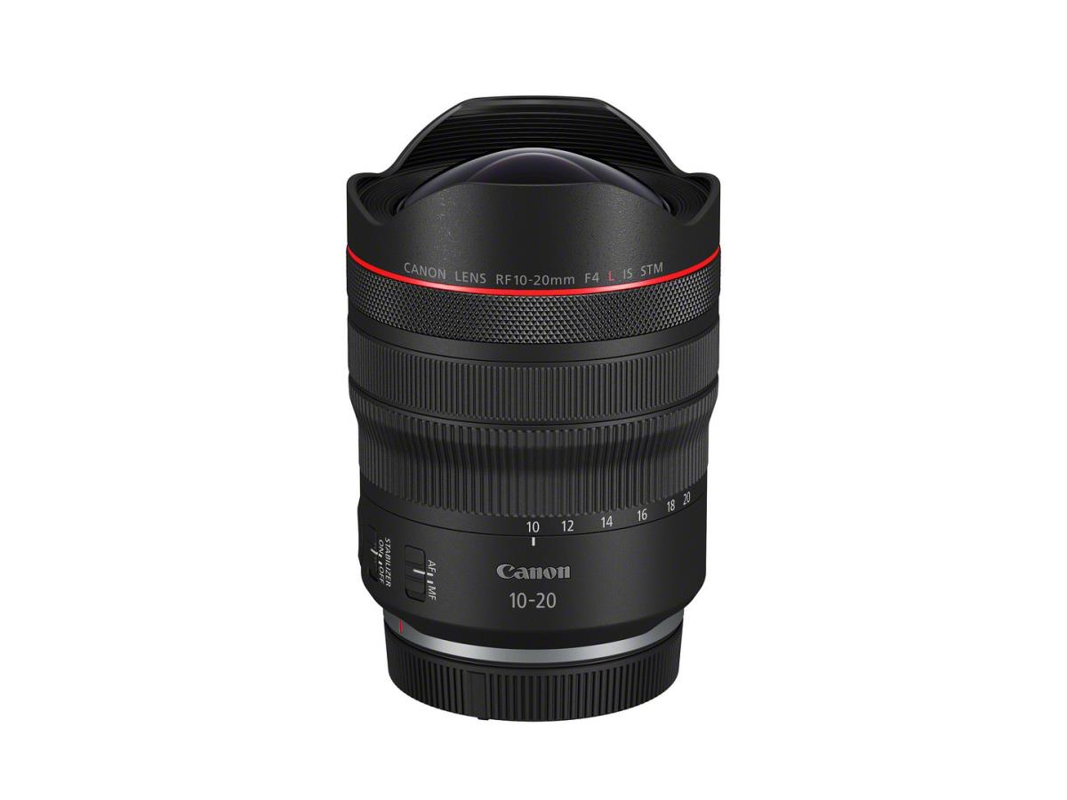 RF 10-20mm F4L IS STM Wide Angle Lens - Black thumbnail