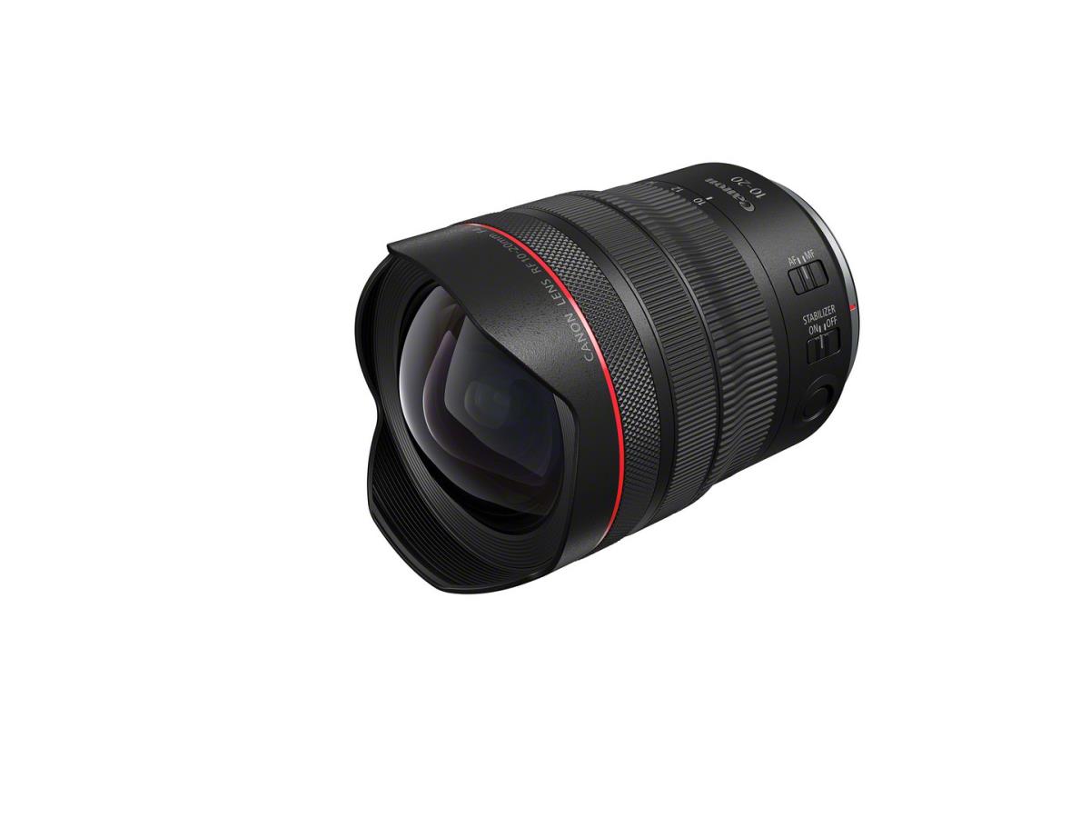 RF 10-20mm F4L IS STM Wide Angle Lens - Black thumbnail