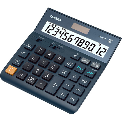 DH-12ET 12 Digit Desktop Calculator thumbnail