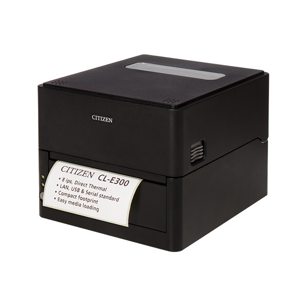 CL-E300 Label Printer Black (LAN/USB/Serial/EN Plug) thumbnail