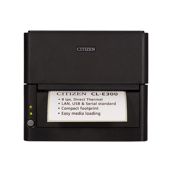 CL-E300 Label Printer Black (LAN/USB/Serial/EN Plug) thumbnail
