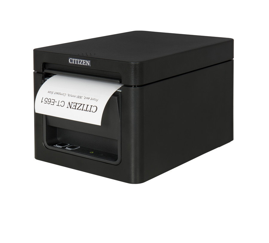EU Product - CT-E651, 8 dots/mm (203 dpi), cutter, USB, black thumbnail