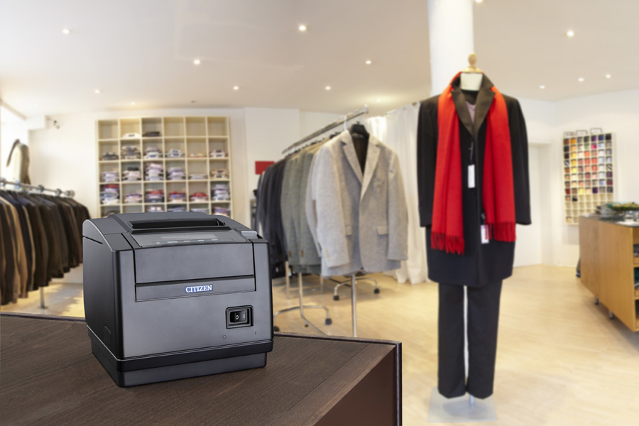 CT-S801II Thermal Printer, Label version, No interface, Black (EOL) thumbnail
