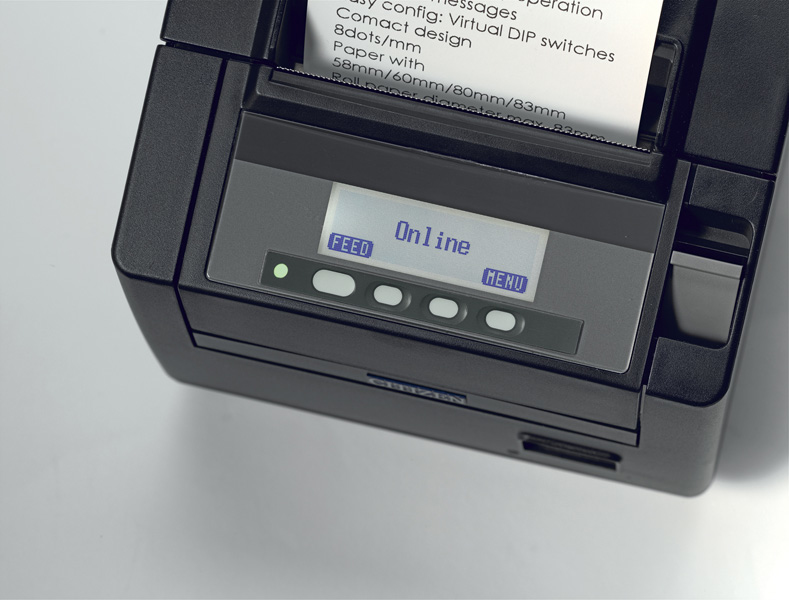 CT-S801II Thermal Printer, Label version, No interface, Black (EOL) thumbnail