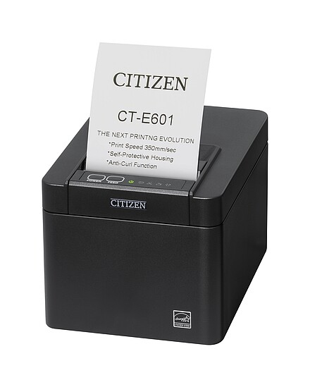 EU Product - CT-E601, 8 dots/mm (203 dpi), cutter, USB, USB Host, BT, black thumbnail