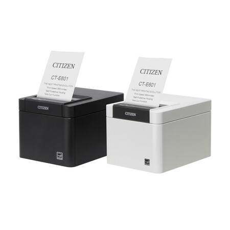 EU Product - CT-E601, 8 dots/mm (203 dpi), cutter, USB, USB Host, BT, black thumbnail