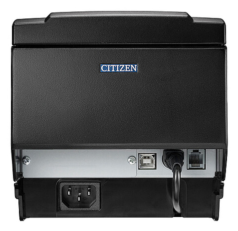 EU Product - CT-S801III, 8 dots/mm (203 dpi), cutter, USB, black thumbnail