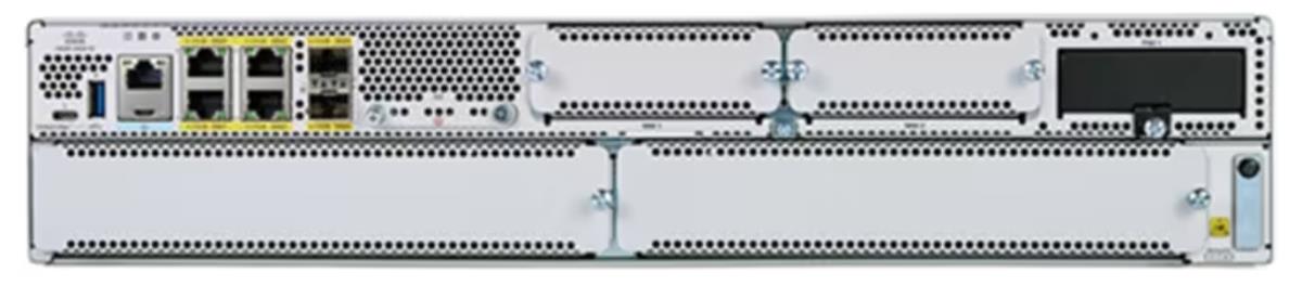 Cisco Catalyst 8300-2N2S-4T2X - Router 10GbE - rack-mountable - remanufactured thumbnail