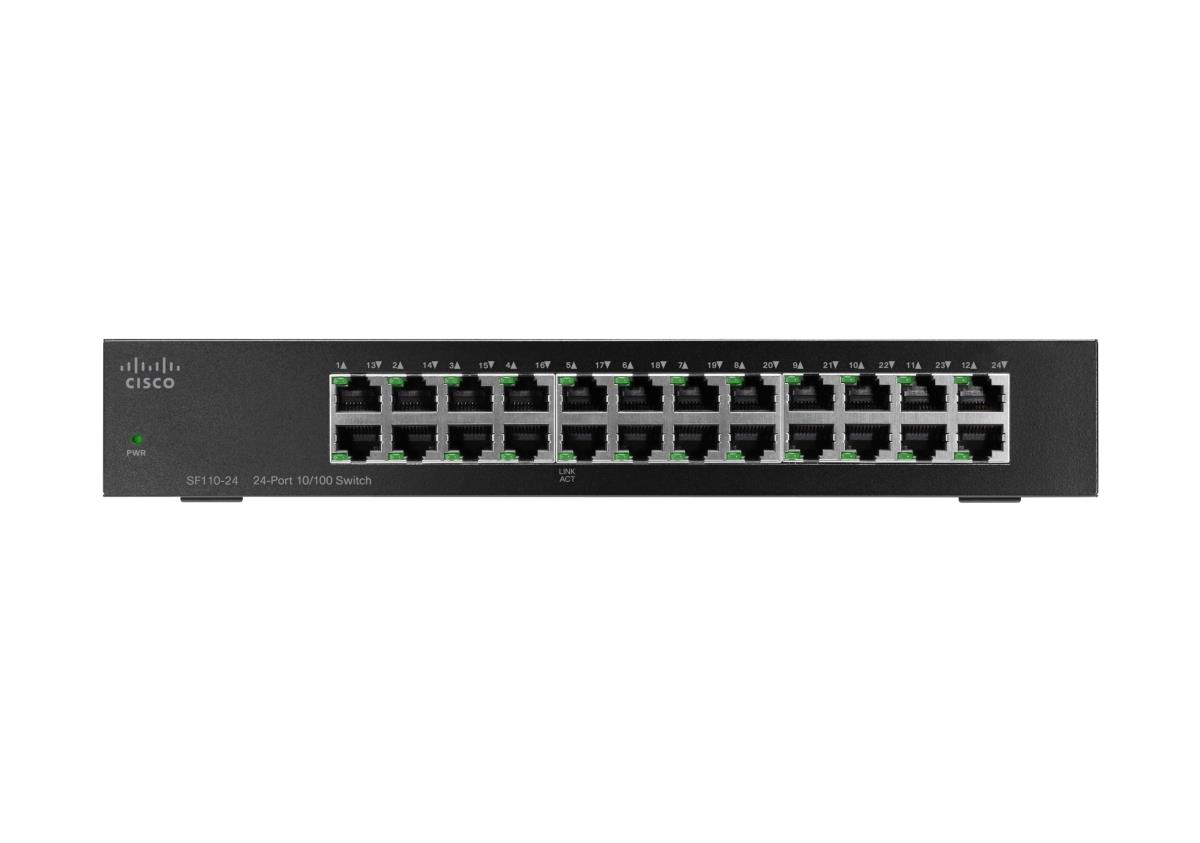 SF110-24 Unmanaged L2 Fast Ethernet (10/100) thumbnail