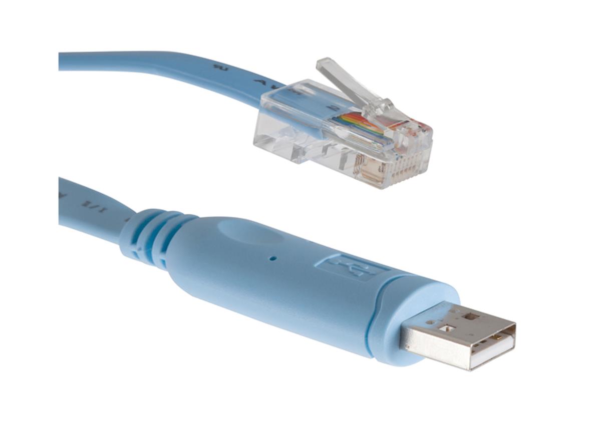Cisco Console Adapter - Serial adapter - RJ-45 (F) to Micro-USB Type B (M) thumbnail