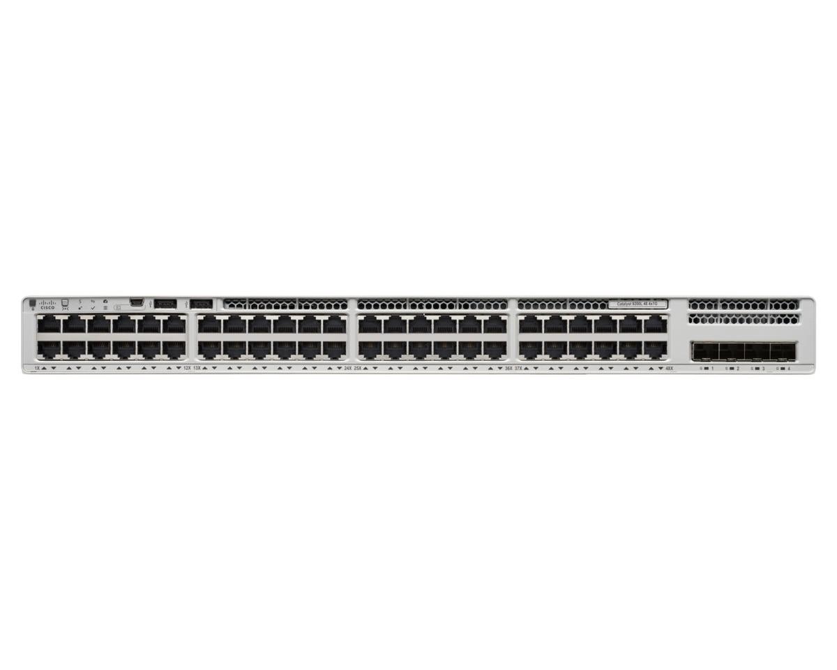 EU Product - - Catalyst 9200 - Network Advantage - Switch - L3 - Smart - 48 x 10/100/1000 (PoE+) an Rack montierbar thumbnail