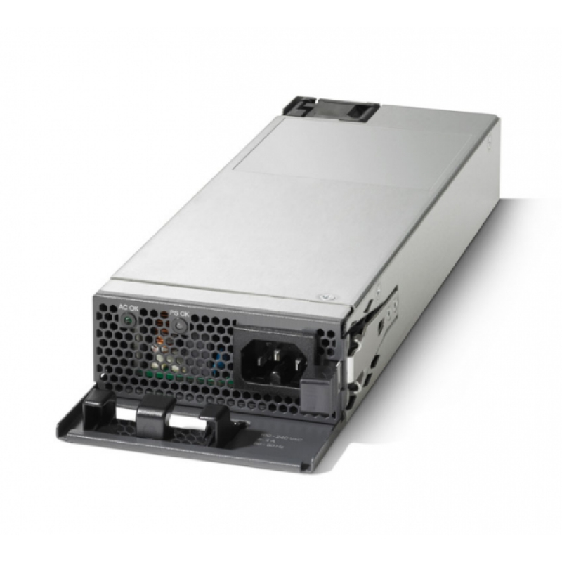 Cisco Config 5 - Power supply - hot-plug (plug-in module) - AC 100-240 V - 1000 watt - for P/N: C9200-48P-A, C9200-48P-E, C9200-48P-EDU, C9200L-48P-4G-A=, C9200L-48P-4X-E-WS thumbnail