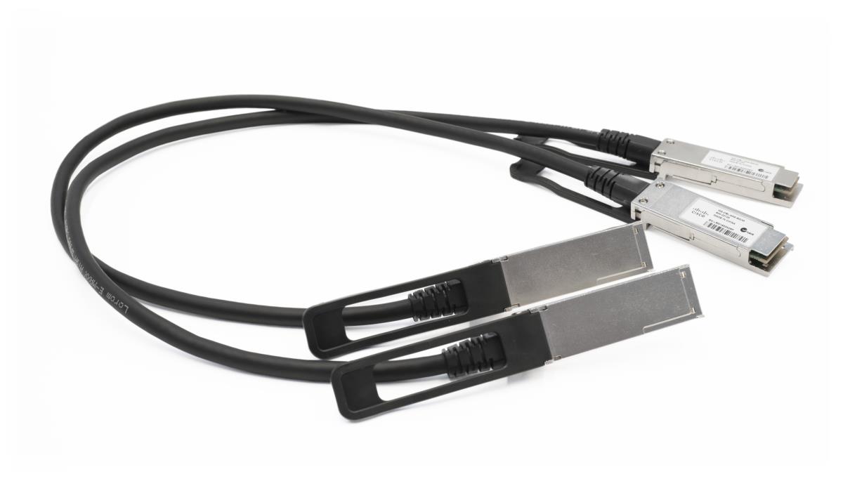 - 100GBase direct attach cable - QSFP28 to QSFP28 - 50 cm - for P/N: MS355-24X2-HW, MS355-24X-HW, MS355-48X2-HW, MS355-48X-HW thumbnail