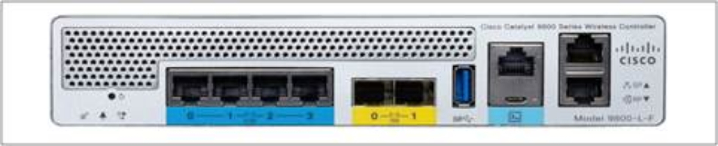 Cisco Catalyst 9800-L Wireless Controller - Network management device - 10GbE - Wi-Fi 6 - 1U - remanufactured - rack-mountable thumbnail