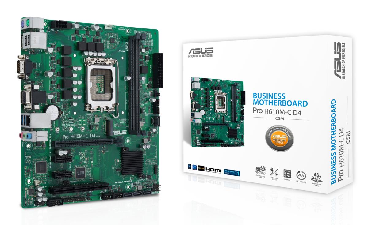 PRO H610M-C D4-CSM S1700 Motherboard thumbnail