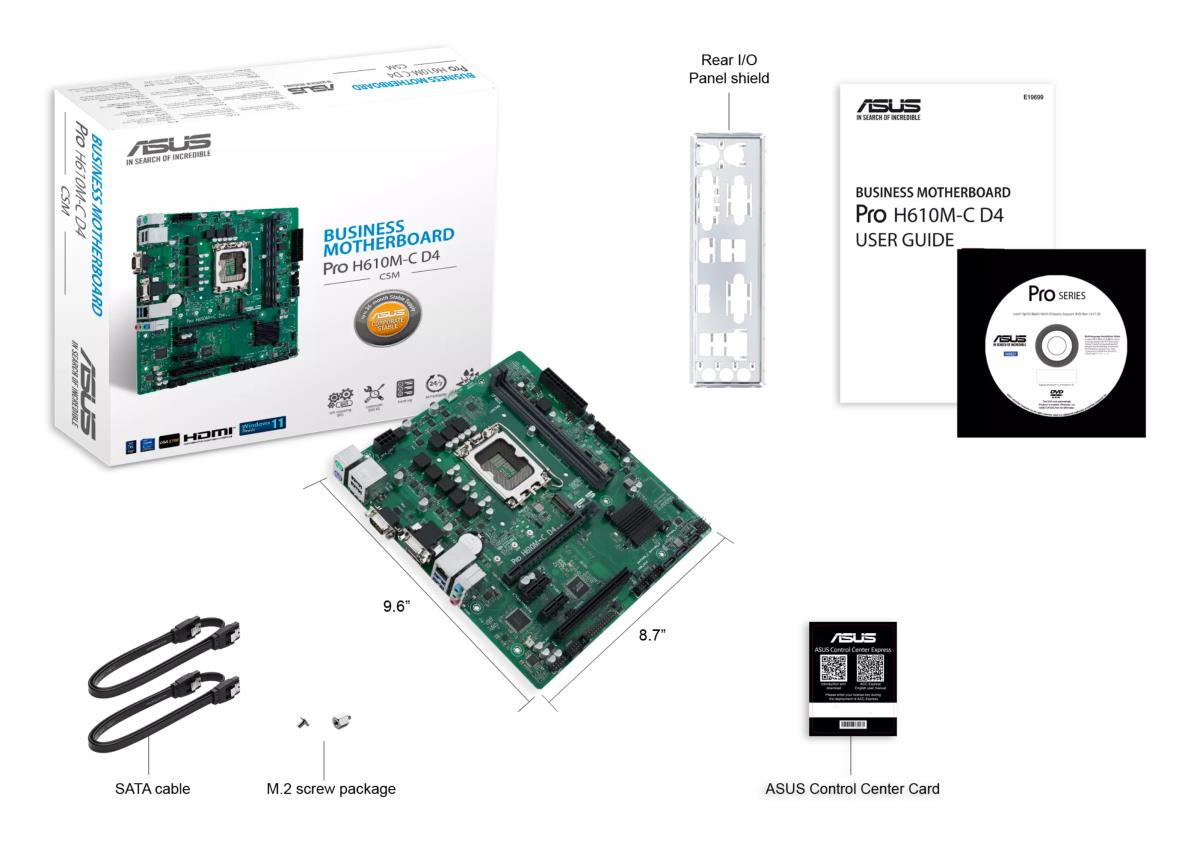 PRO H610M-C D4-CSM S1700 Motherboard thumbnail