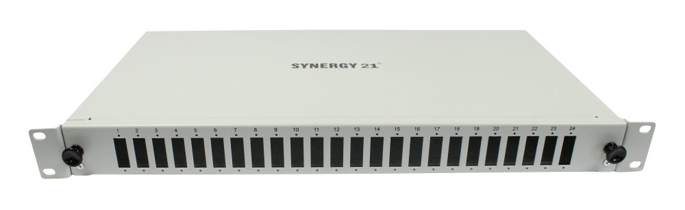 EU Product - LWL-Patchpanel fr 24xSC-Duplex/LC-Quad-Buchsen 19