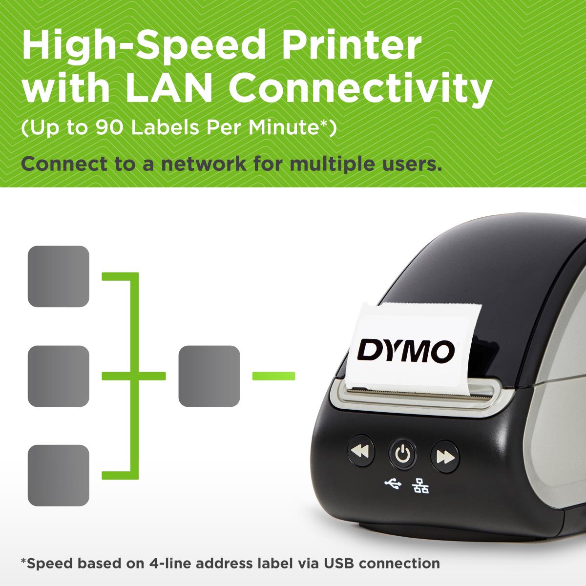 Labelwriter 550 Turbo Desktop Label Printer thumbnail