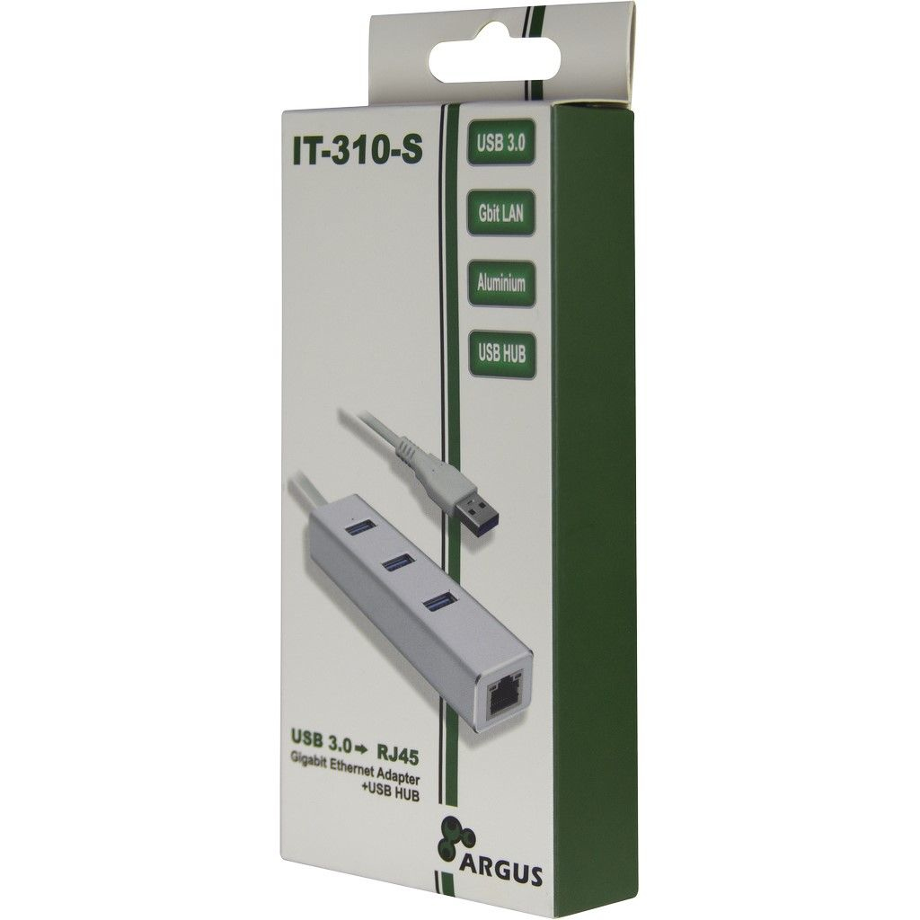 EU Product - LAN-Adapter Argus IT-310-S USB-A Gigabit Ethernet thumbnail