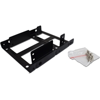 2.5 INCH to 3.5 INCH Double Internal Drive Bay Adapter, Dual Metal, for 2.5 INCH SSD/HDD thumbnail