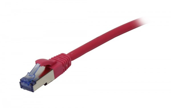 EU Product - Patchkabel RJ45 Cat6a 500Mhz pink S-STP S/FTP Komponent getestet GHMT - Cable - Network thumbnail