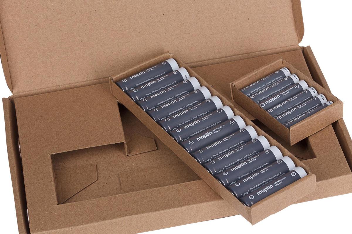 12x AA LR6 /6x AAA LR03 1.5V Alkaline Batteries 7 Year Shelf Life High Performance thumbnail