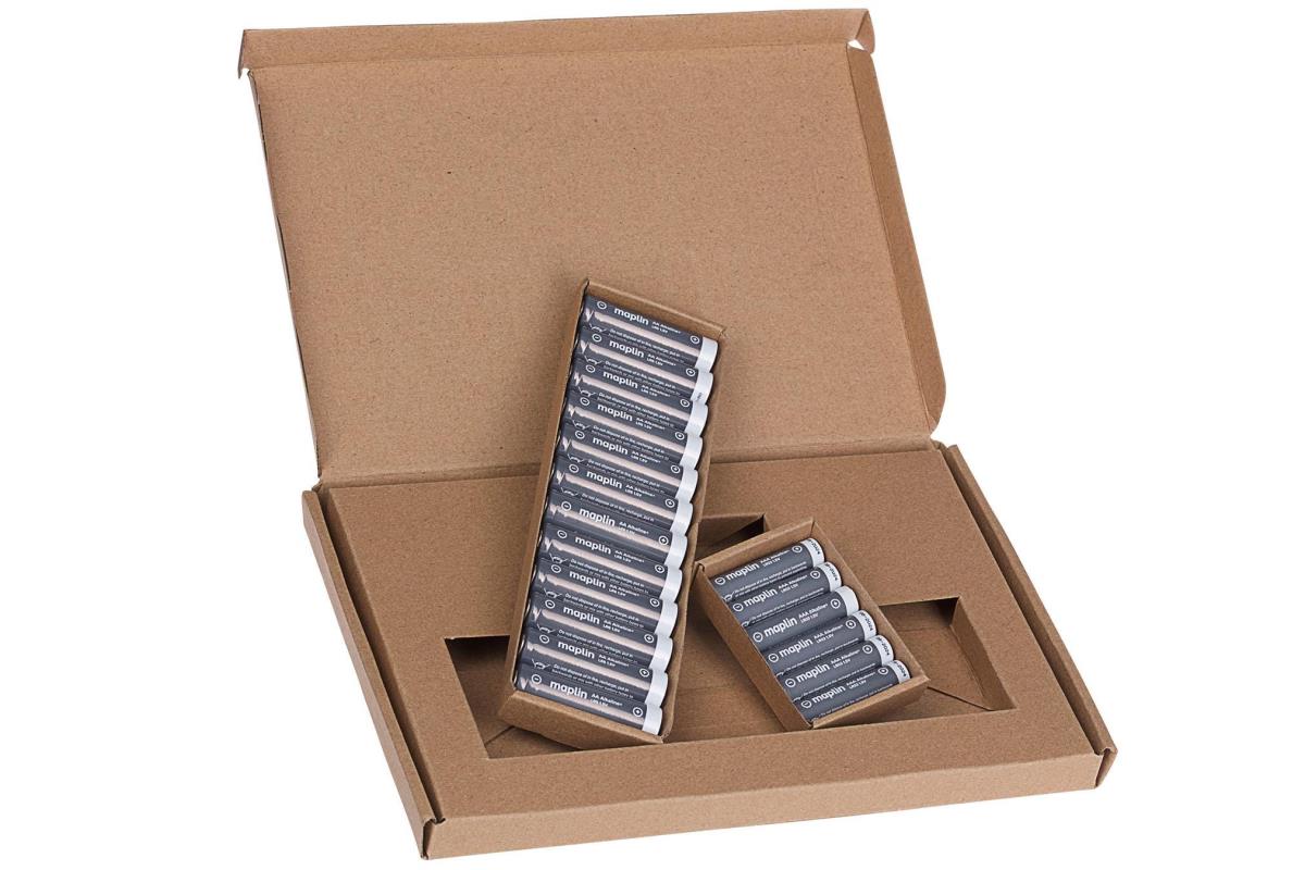 12x AA LR6 /6x AAA LR03 1.5V Alkaline Batteries 7 Year Shelf Life High Performance thumbnail