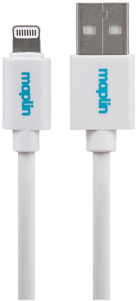USB-A to Lightning Connector Cable 12W 1.5m White thumbnail