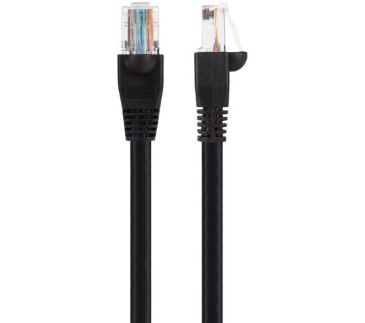 CAT6 RJ45 Plug UTP Ethernet Network Cable - Black - 25m thumbnail