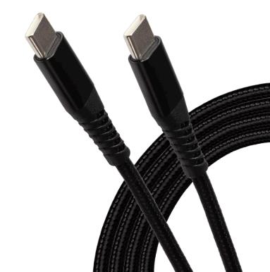 USB-C to USB-C Cable Braided 60W PD 1m Retail Packaged thumbnail