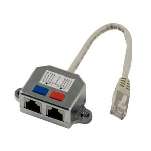 EU Product - TP Y-Adapter 10-100/ISDN FTP* - Cable/adapter set - Network thumbnail
