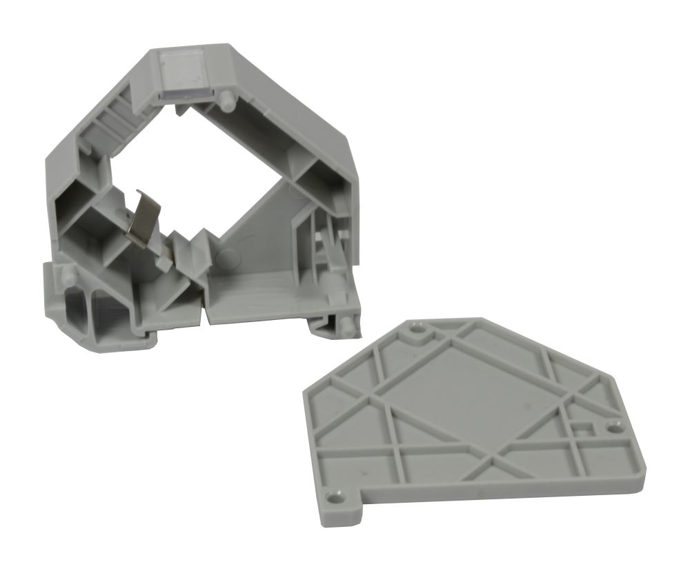 EU Product - Keystone Modultrger DIN Rail fr 1xTP-Modul Hutschienenadapter thumbnail