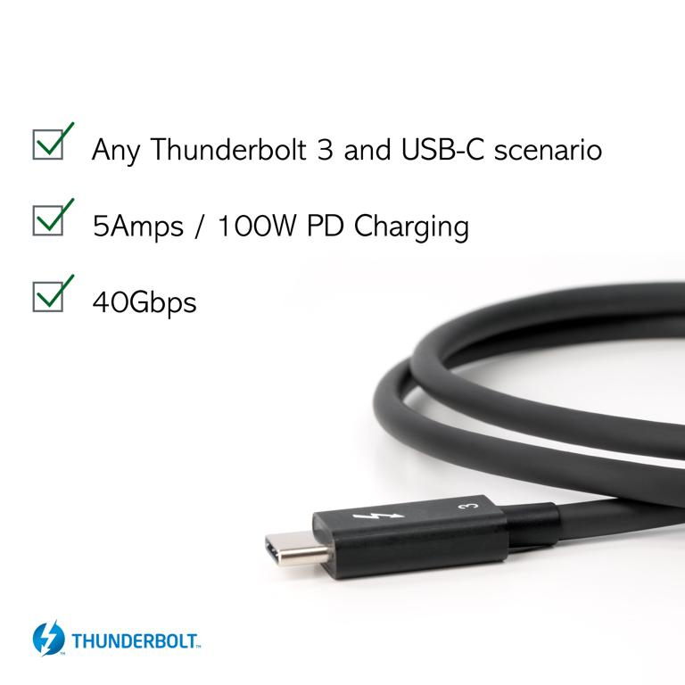 TBT3 Cable 40Gbsp 100W PD thumbnail