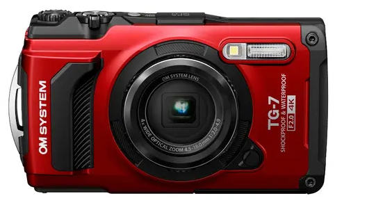 TG-7 12MP 4x Zoom Tough Compact Camera - Red thumbnail