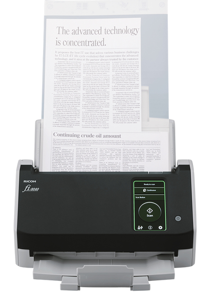 EU Product - fi-8040 - Scanner documenti - CIS duale - Duplex - 216 x 355.6 mm - 600 dpi x 600 dpi - fino a 40 ppm (mono)/fino a 40 ppm (colore) - ADF (Alimentatore automatico documenti) (50 fogli) - fino a 6000 scansioni al giorno - USB 3.2 Gen 1, Gigabi thumbnail