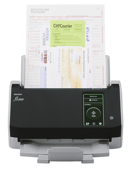 EU Product - fi-8040 - Scanner documenti - CIS duale - Duplex - 216 x 355.6 mm - 600 dpi x 600 dpi - fino a 40 ppm (mono)/fino a 40 ppm (colore) - ADF (Alimentatore automatico documenti) (50 fogli) - fino a 6000 scansioni al giorno - USB 3.2 Gen 1, Gigabi thumbnail