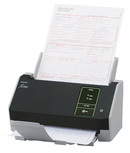 EU Product - fi-8040 - Scanner documenti - CIS duale - Duplex - 216 x 355.6 mm - 600 dpi x 600 dpi - fino a 40 ppm (mono)/fino a 40 ppm (colore) - ADF (Alimentatore automatico documenti) (50 fogli) - fino a 6000 scansioni al giorno - USB 3.2 Gen 1, Gigabi thumbnail