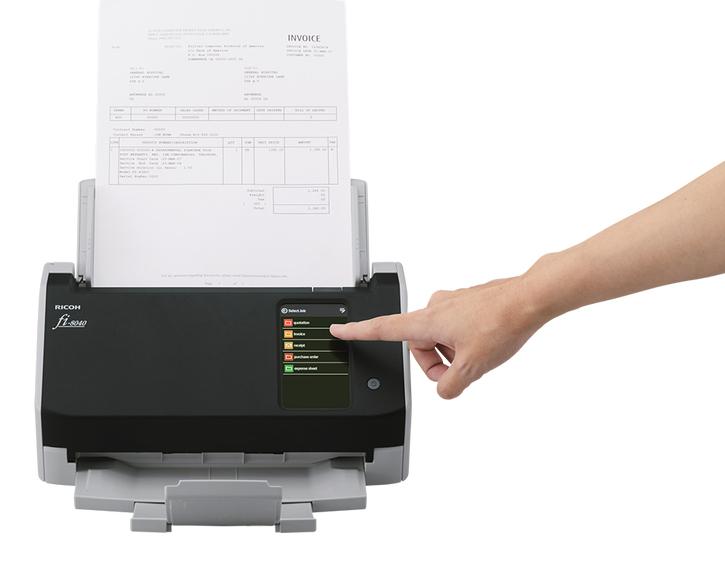 EU Product - fi-8040 - Scanner documenti - CIS duale - Duplex - 216 x 355.6 mm - 600 dpi x 600 dpi - fino a 40 ppm (mono)/fino a 40 ppm (colore) - ADF (Alimentatore automatico documenti) (50 fogli) - fino a 6000 scansioni al giorno - USB 3.2 Gen 1, Gigabi thumbnail