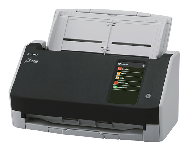 EU Product - fi-8040 - Scanner documenti - CIS duale - Duplex - 216 x 355.6 mm - 600 dpi x 600 dpi - fino a 40 ppm (mono)/fino a 40 ppm (colore) - ADF (Alimentatore automatico documenti) (50 fogli) - fino a 6000 scansioni al giorno - USB 3.2 Gen 1, Gigabi thumbnail