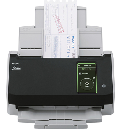 EU Product - fi-8040 - Scanner documenti - CIS duale - Duplex - 216 x 355.6 mm - 600 dpi x 600 dpi - fino a 40 ppm (mono)/fino a 40 ppm (colore) - ADF (Alimentatore automatico documenti) (50 fogli) - fino a 6000 scansioni al giorno - USB 3.2 Gen 1, Gigabi thumbnail