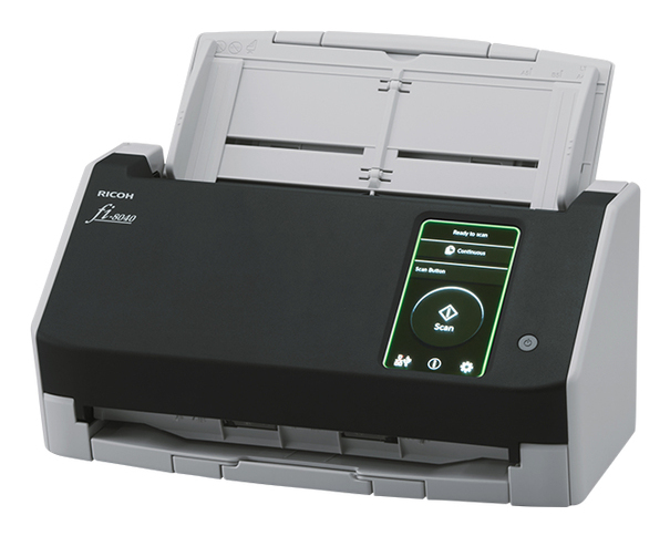 EU Product - fi-8040 - Scanner documenti - CIS duale - Duplex - 216 x 355.6 mm - 600 dpi x 600 dpi - fino a 40 ppm (mono)/fino a 40 ppm (colore) - ADF (Alimentatore automatico documenti) (50 fogli) - fino a 6000 scansioni al giorno - USB 3.2 Gen 1, Gigabi thumbnail