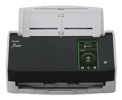 EU Product - fi-8040 - Scanner documenti - CIS duale - Duplex - 216 x 355.6 mm - 600 dpi x 600 dpi - fino a 40 ppm (mono)/fino a 40 ppm (colore) - ADF (Alimentatore automatico documenti) (50 fogli) - fino a 6000 scansioni al giorno - USB 3.2 Gen 1, Gigabi thumbnail
