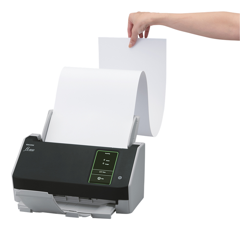 EU Product - fi-8040 - Scanner documenti - CIS duale - Duplex - 216 x 355.6 mm - 600 dpi x 600 dpi - fino a 40 ppm (mono)/fino a 40 ppm (colore) - ADF (Alimentatore automatico documenti) (50 fogli) - fino a 6000 scansioni al giorno - USB 3.2 Gen 1, Gigabi thumbnail