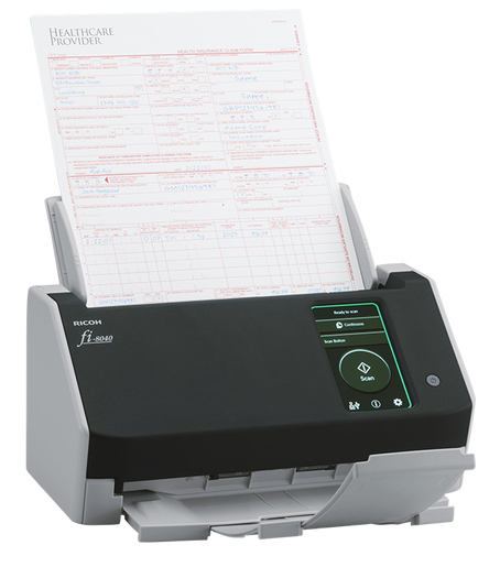 EU Product - fi-8040 - Scanner documenti - CIS duale - Duplex - 216 x 355.6 mm - 600 dpi x 600 dpi - fino a 40 ppm (mono)/fino a 40 ppm (colore) - ADF (Alimentatore automatico documenti) (50 fogli) - fino a 6000 scansioni al giorno - USB 3.2 Gen 1, Gigabi thumbnail