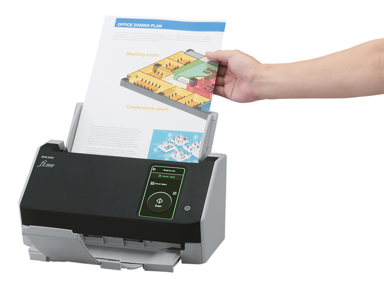 EU Product - fi-8040 - Scanner documenti - CIS duale - Duplex - 216 x 355.6 mm - 600 dpi x 600 dpi - fino a 40 ppm (mono)/fino a 40 ppm (colore) - ADF (Alimentatore automatico documenti) (50 fogli) - fino a 6000 scansioni al giorno - USB 3.2 Gen 1, Gigabi thumbnail