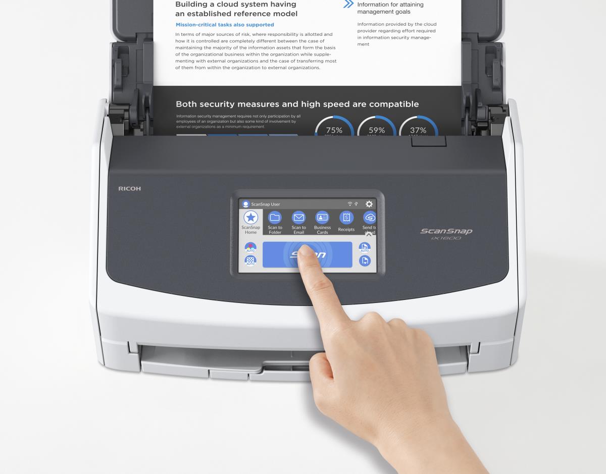 ScanSnap iX1600 Dokumentenscanner thumbnail