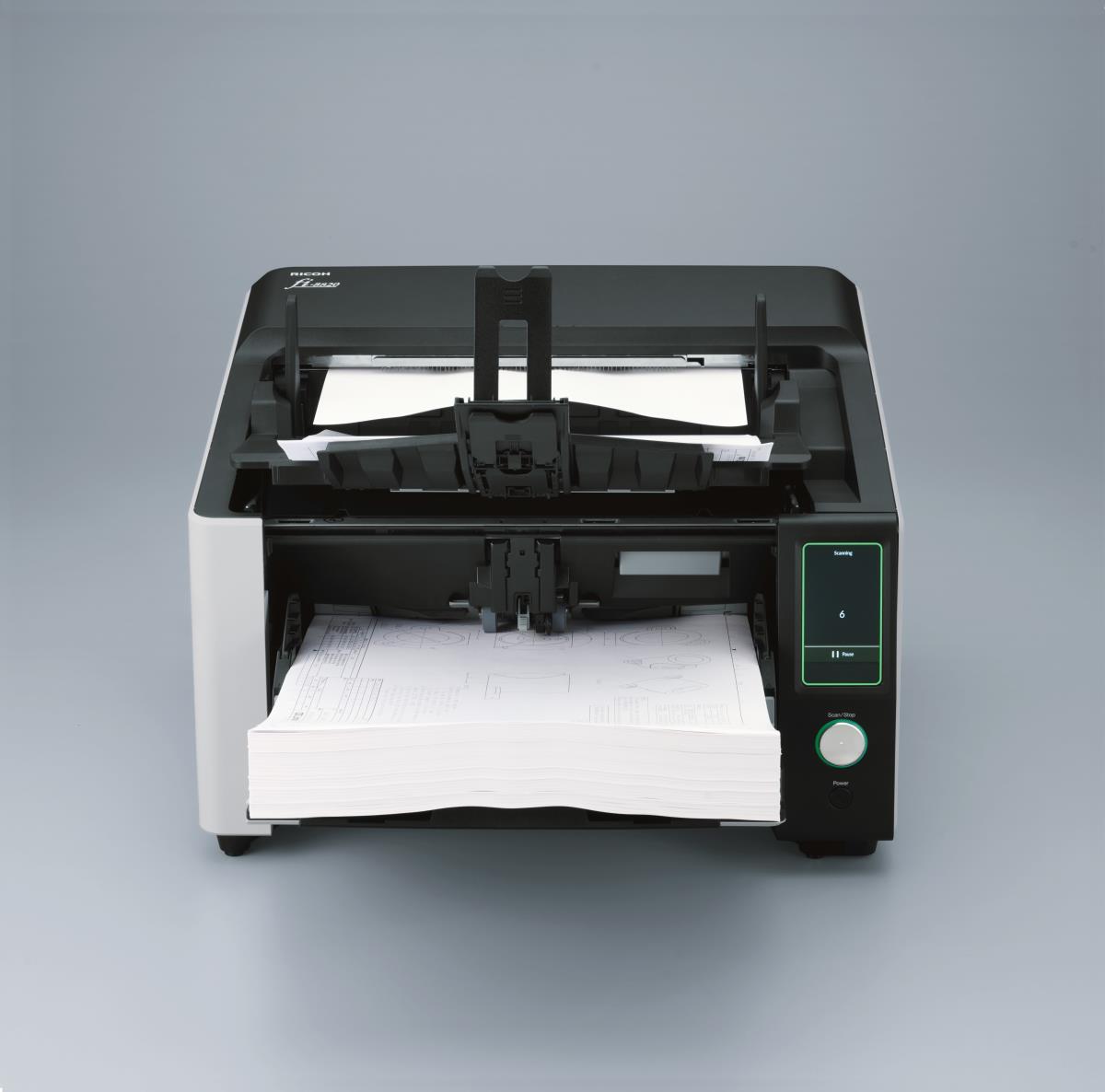 fi-8820 - Document scanner - Dual CIS - Duplex - 305 x 431.8 mm - 600 dpi x 600 dpi - up to 120 ppm (mono) / up to 120 ppm (colour) - ADF (500 sheets) - up to 100000 scans per day - USB 3.2 Gen 1, Gigabit LAN thumbnail
