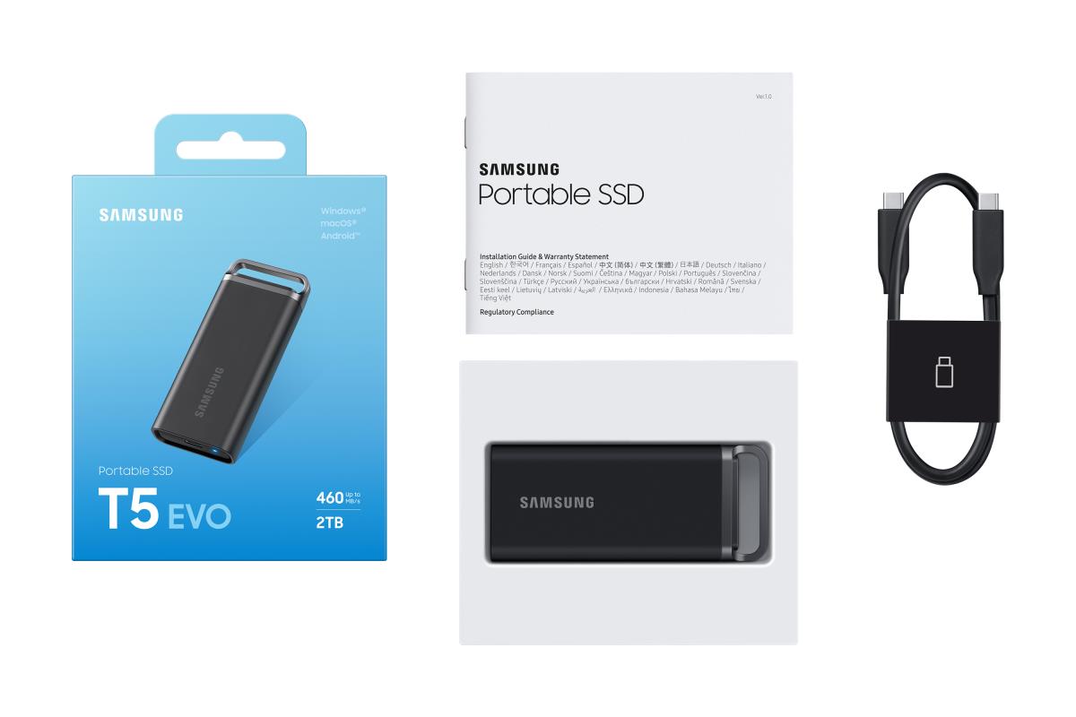 Portable 2 TB T5 EVO Black MU-PH2T0S/EU thumbnail